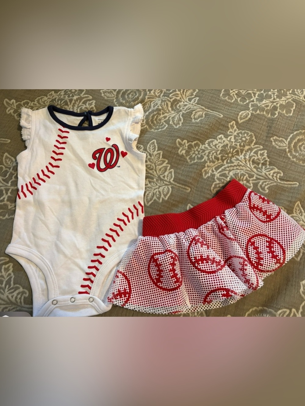 Brand new infant Washington nationals  bodysuit 3/6m